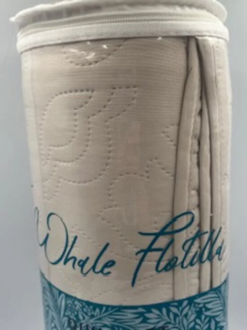 NEW Whale Flotilla Queen bed Set with‎ 2 Pillow Shams & Bedspread embossed quilt